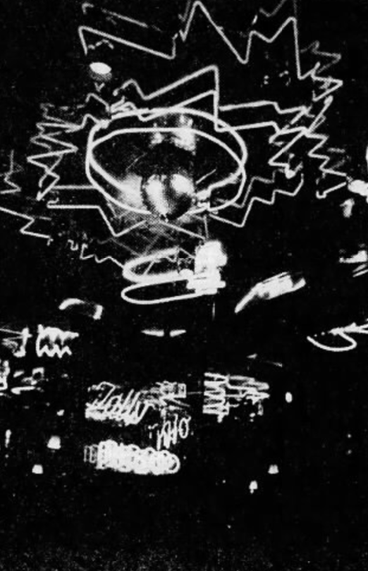 Tally Ho neon lights, 1983